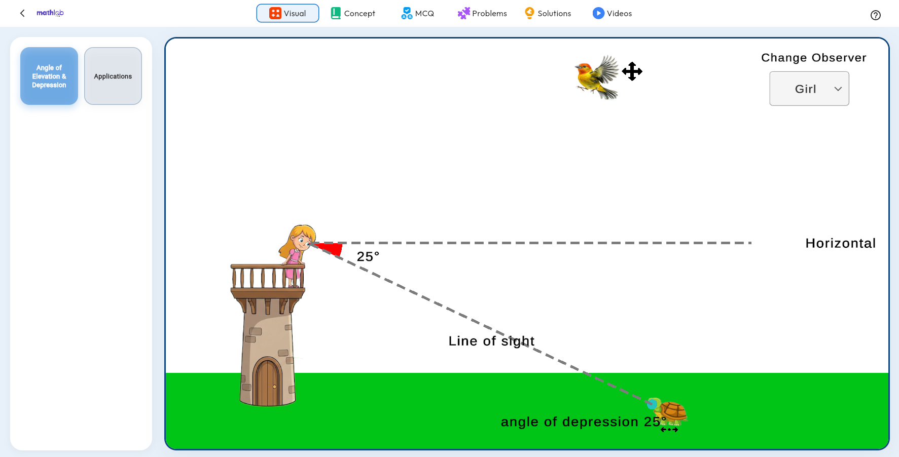 Interactive mathematics visualization preview
